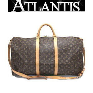 Louis Vuitton Keepall Bandouliere Boston Bag Shoulder Monogram